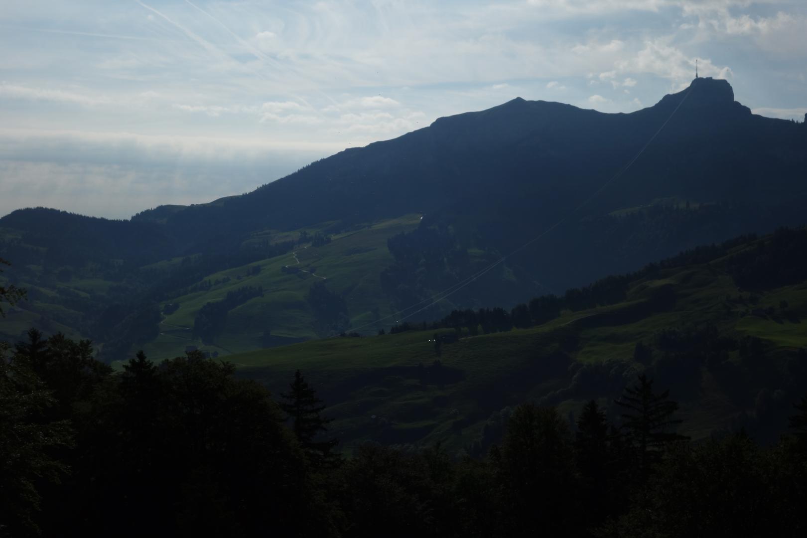 Seilbahntrasse Hoher Kasten