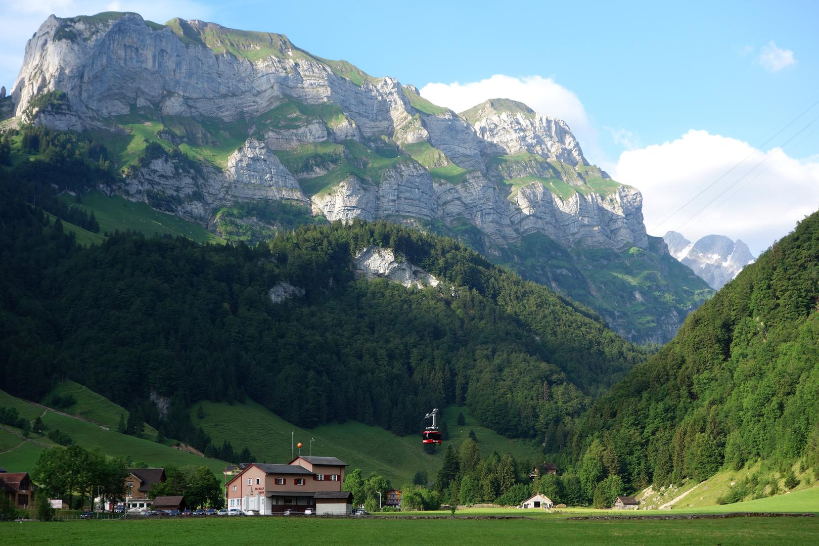 Talstation Ebenalp Seilbahn