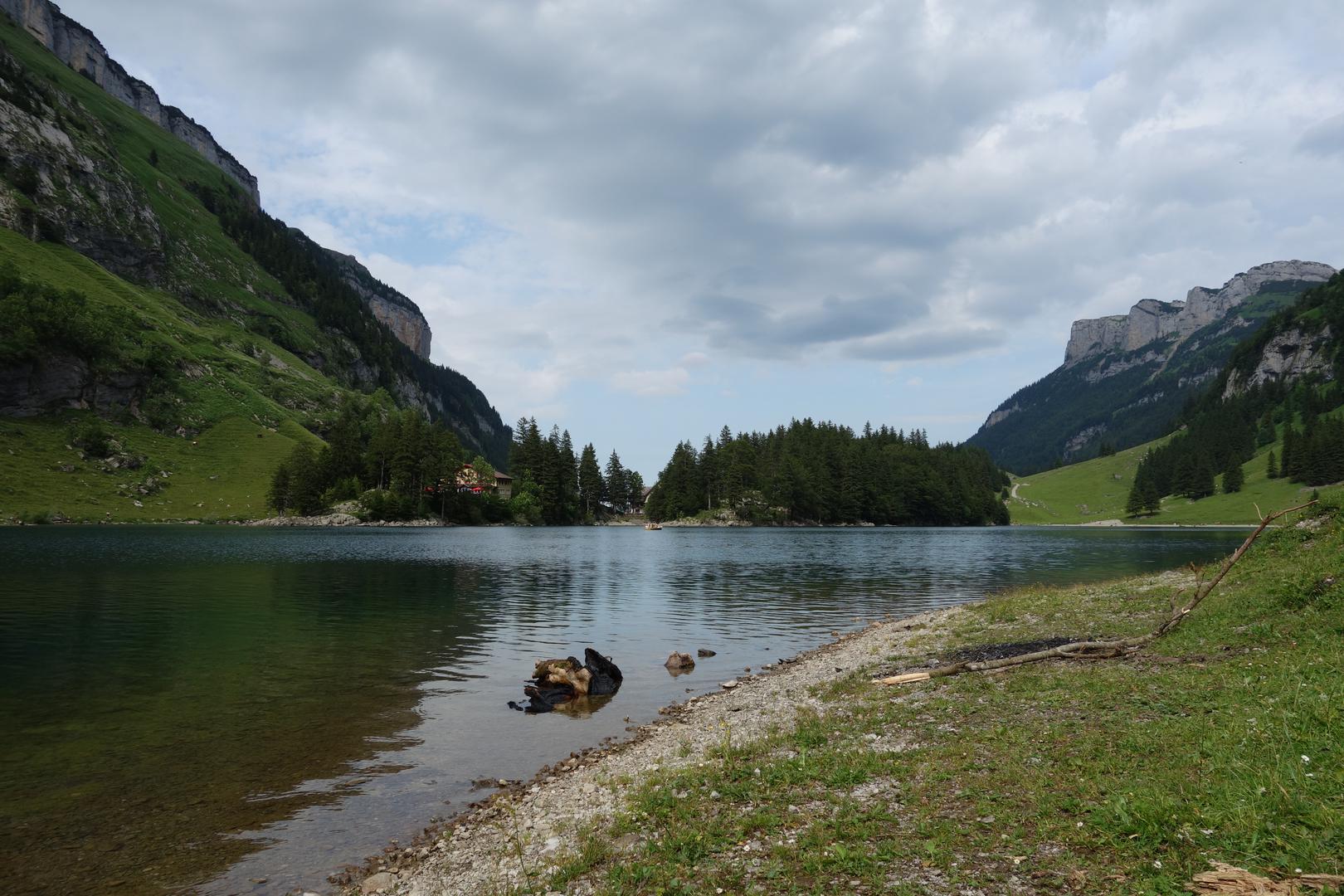 Ufer des Seealpsee