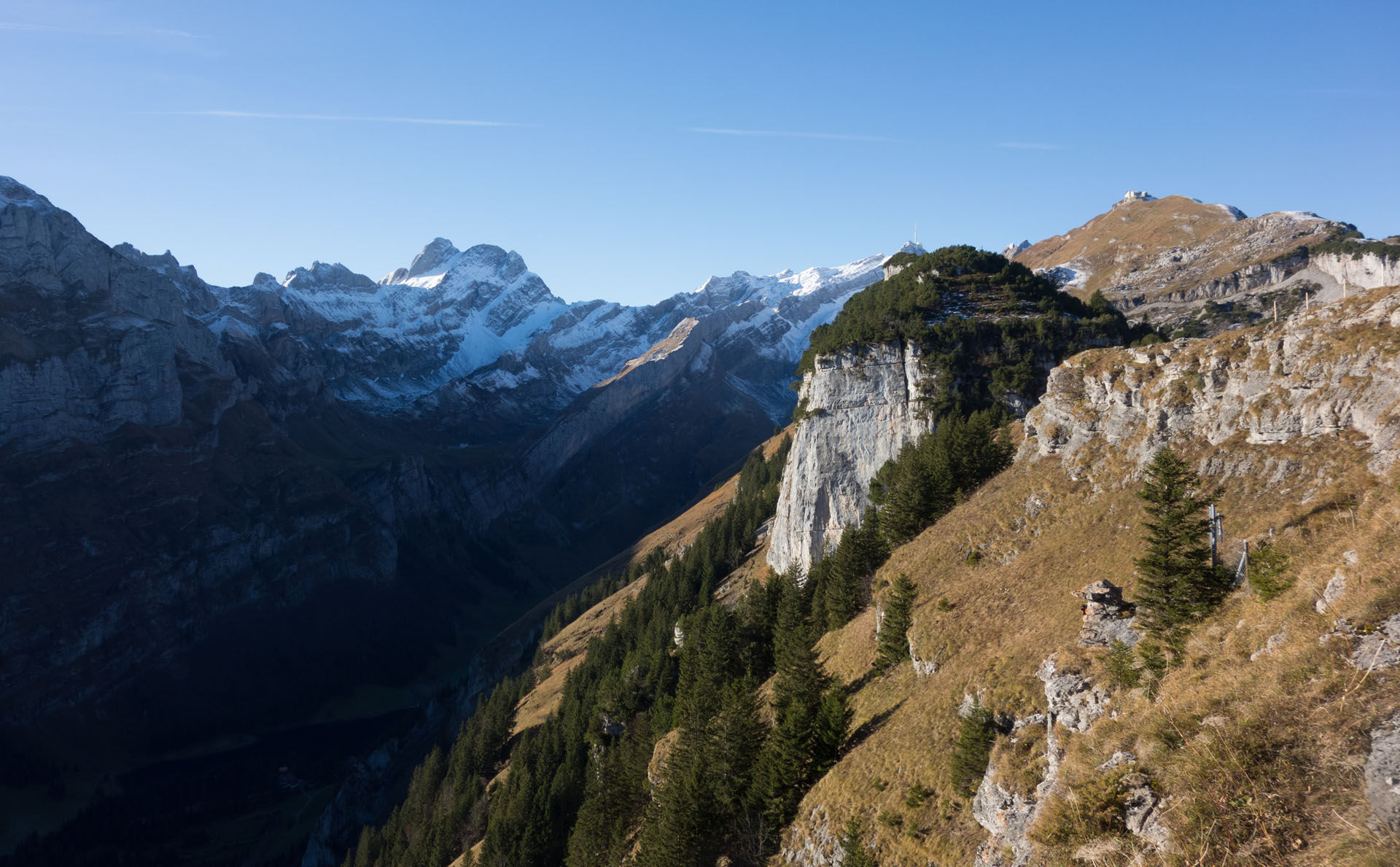 Aussicht Ebenalp