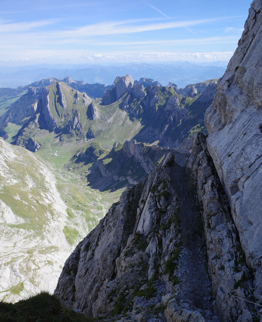 Spektakulärer Wanderweg