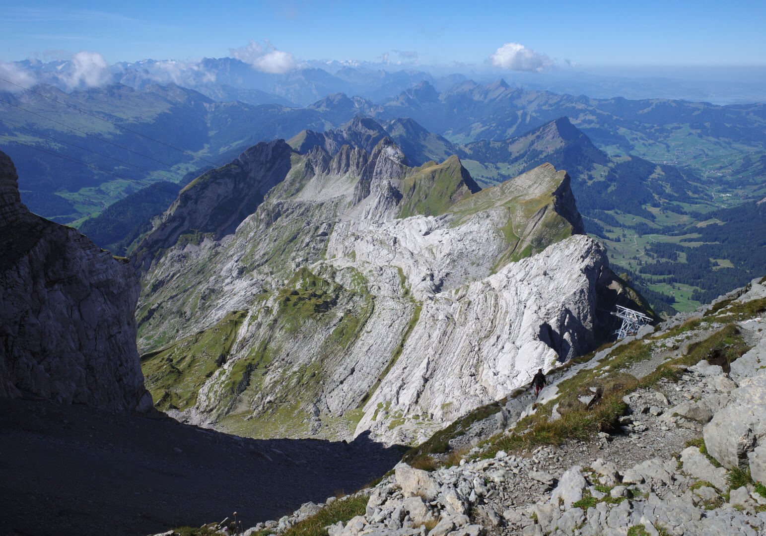 Steiler Bergweg