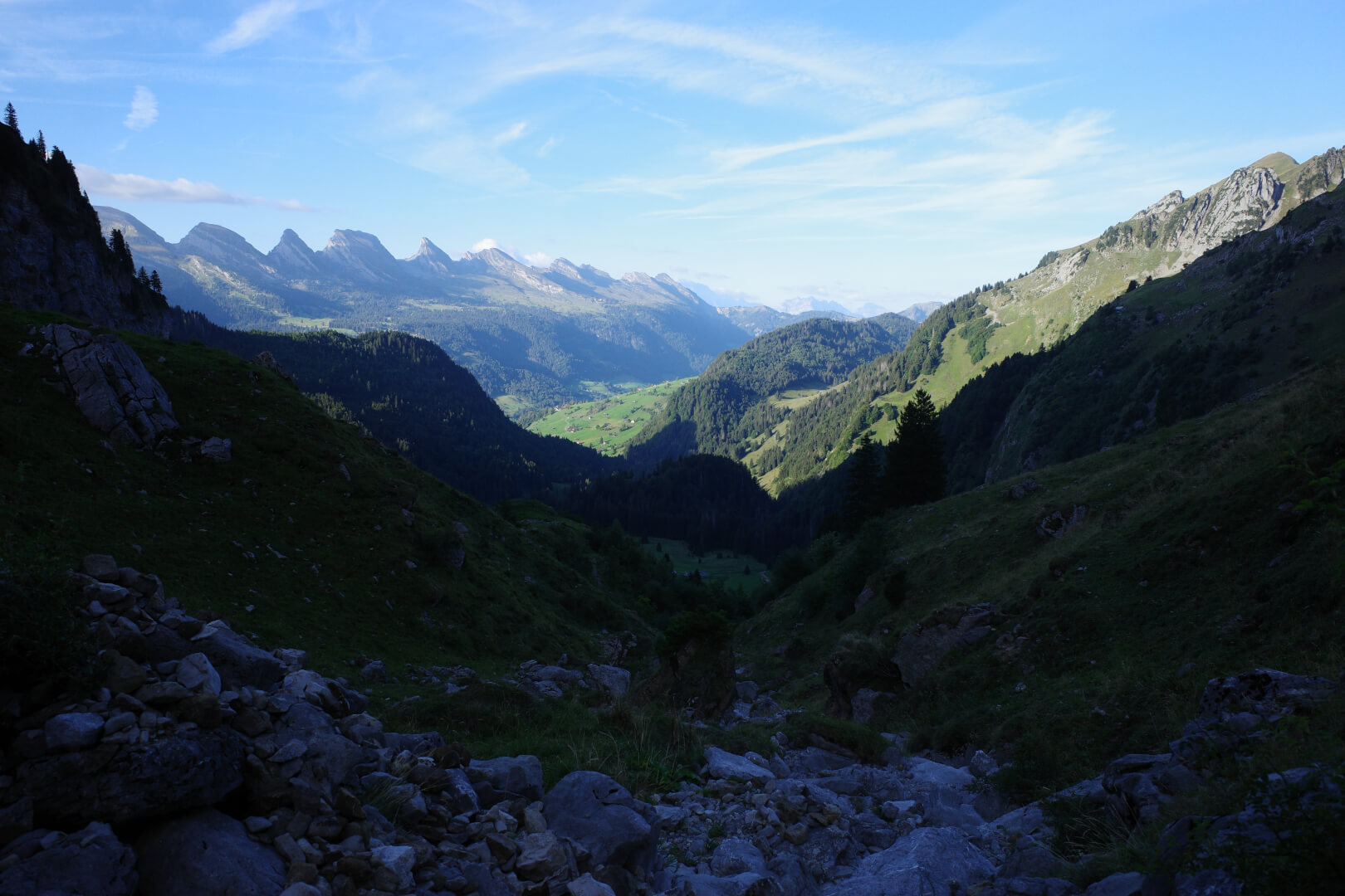 Toggenburg mit Churfirsten