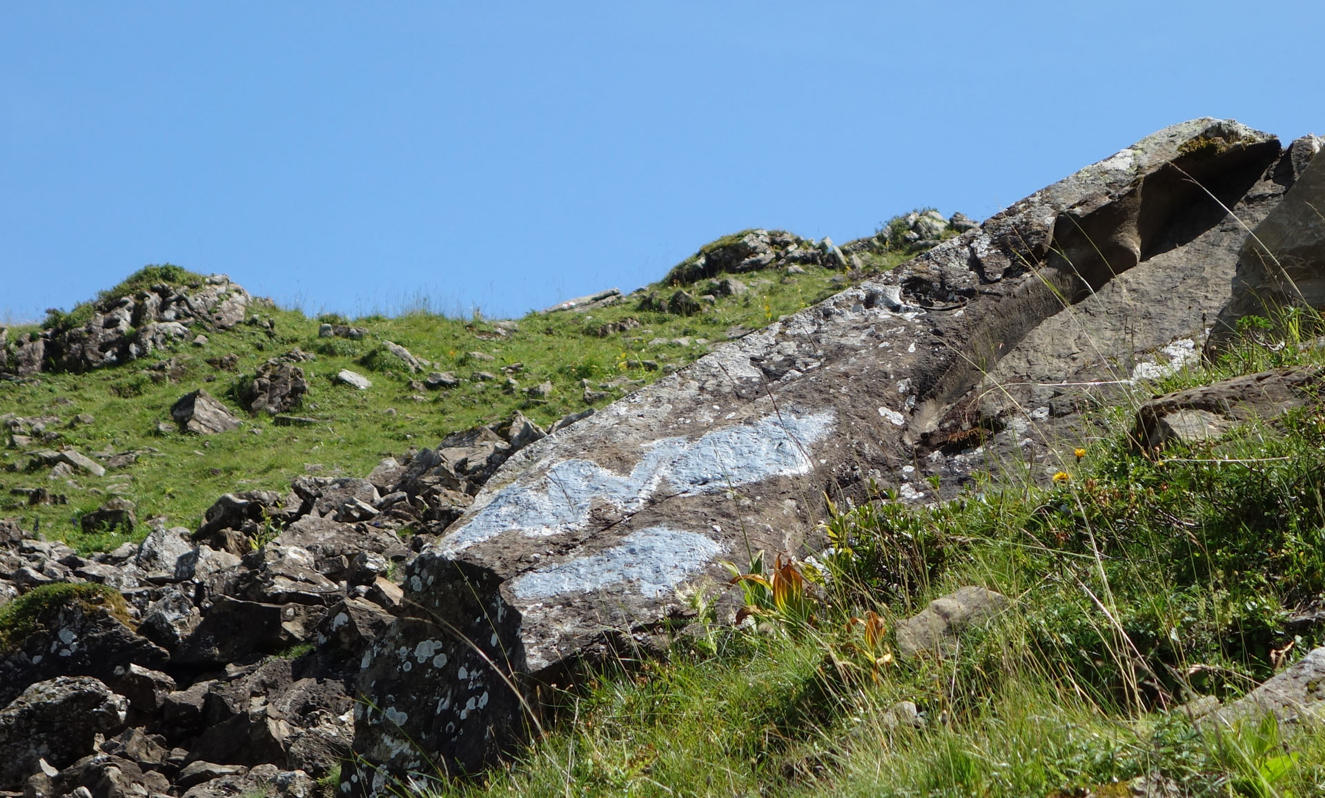 Aufgegebener Weg zum Alvier