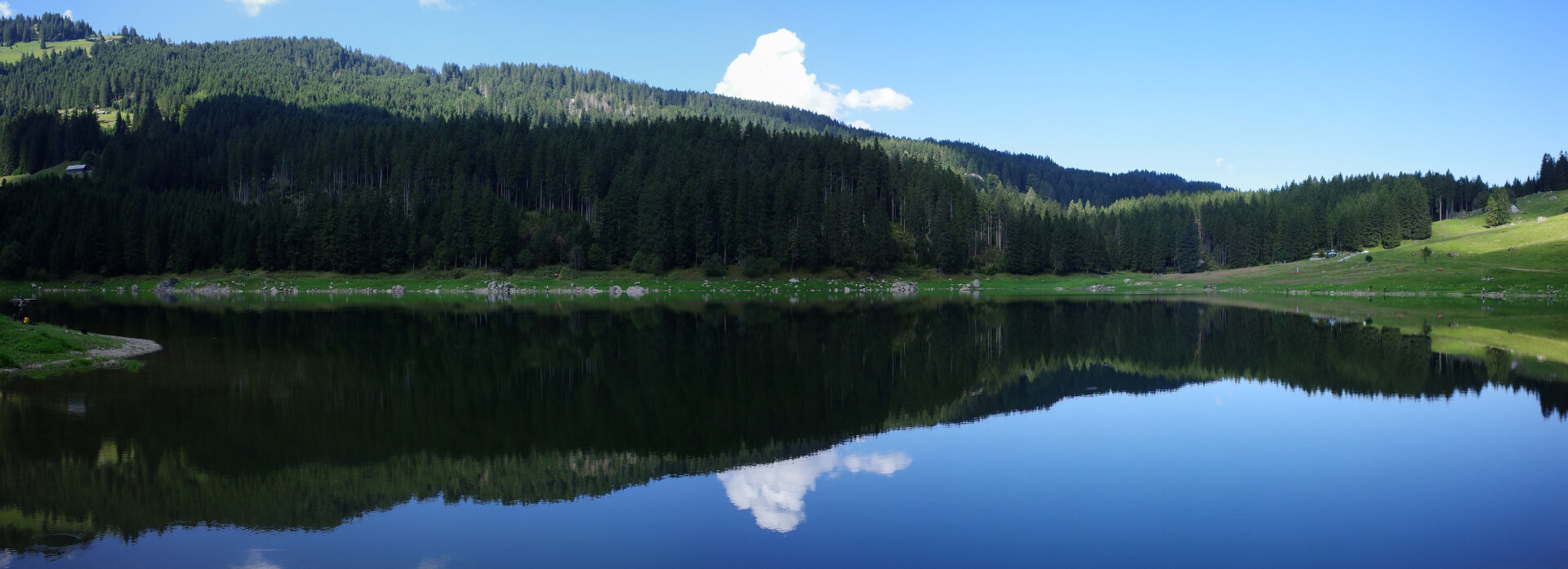 Spiegelung im See