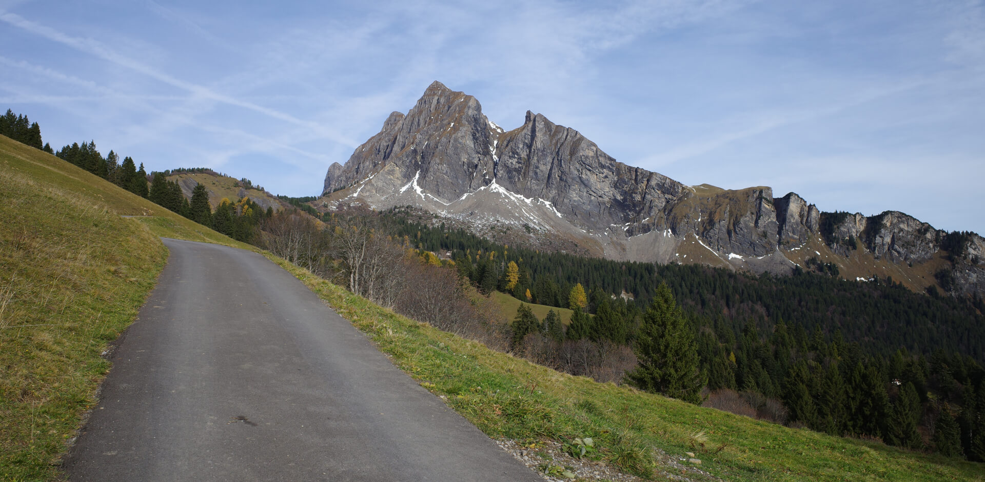 Straße Gasthaus Gonzen