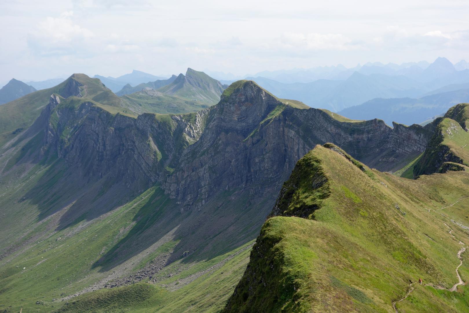 Gipfel von Damüls