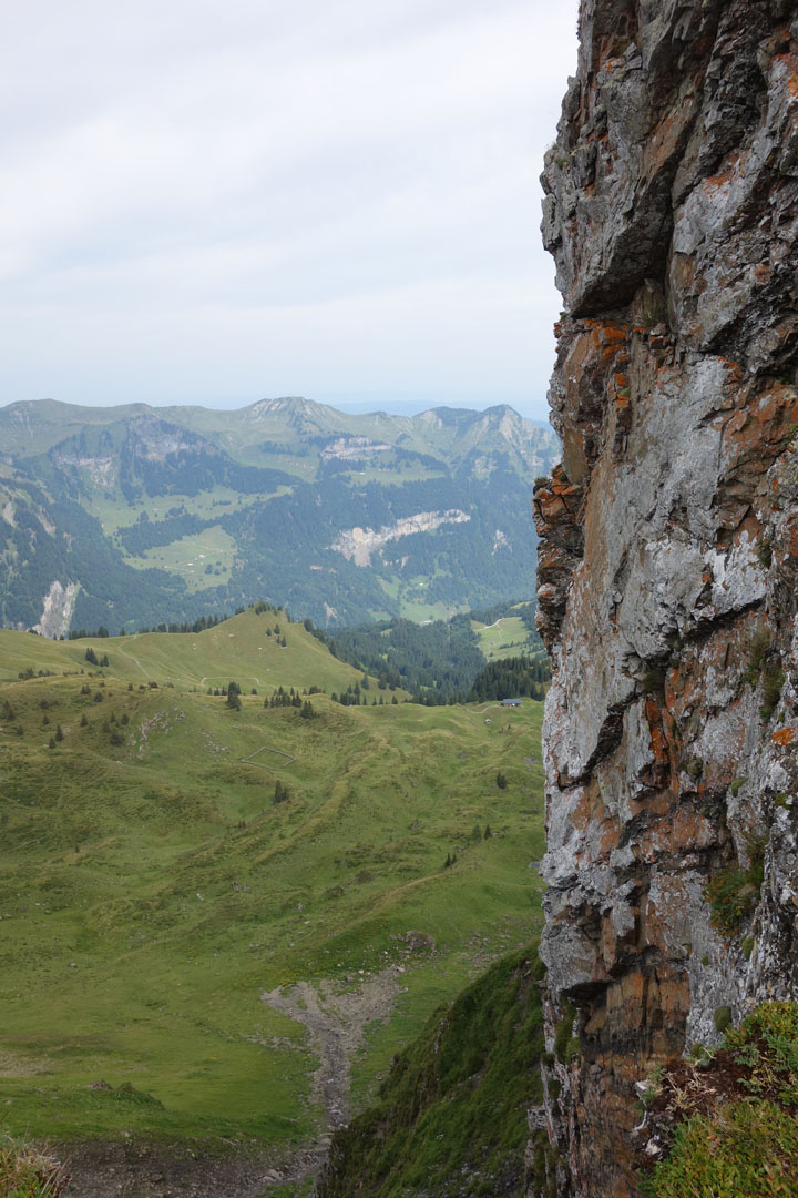 Tiefblick Richtung Mellau