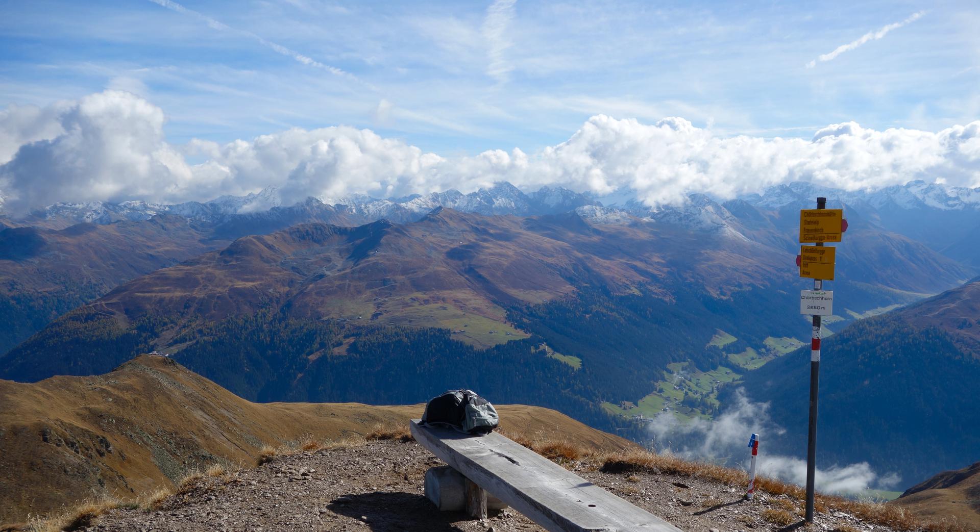 Wegweiser Chörbschhorn