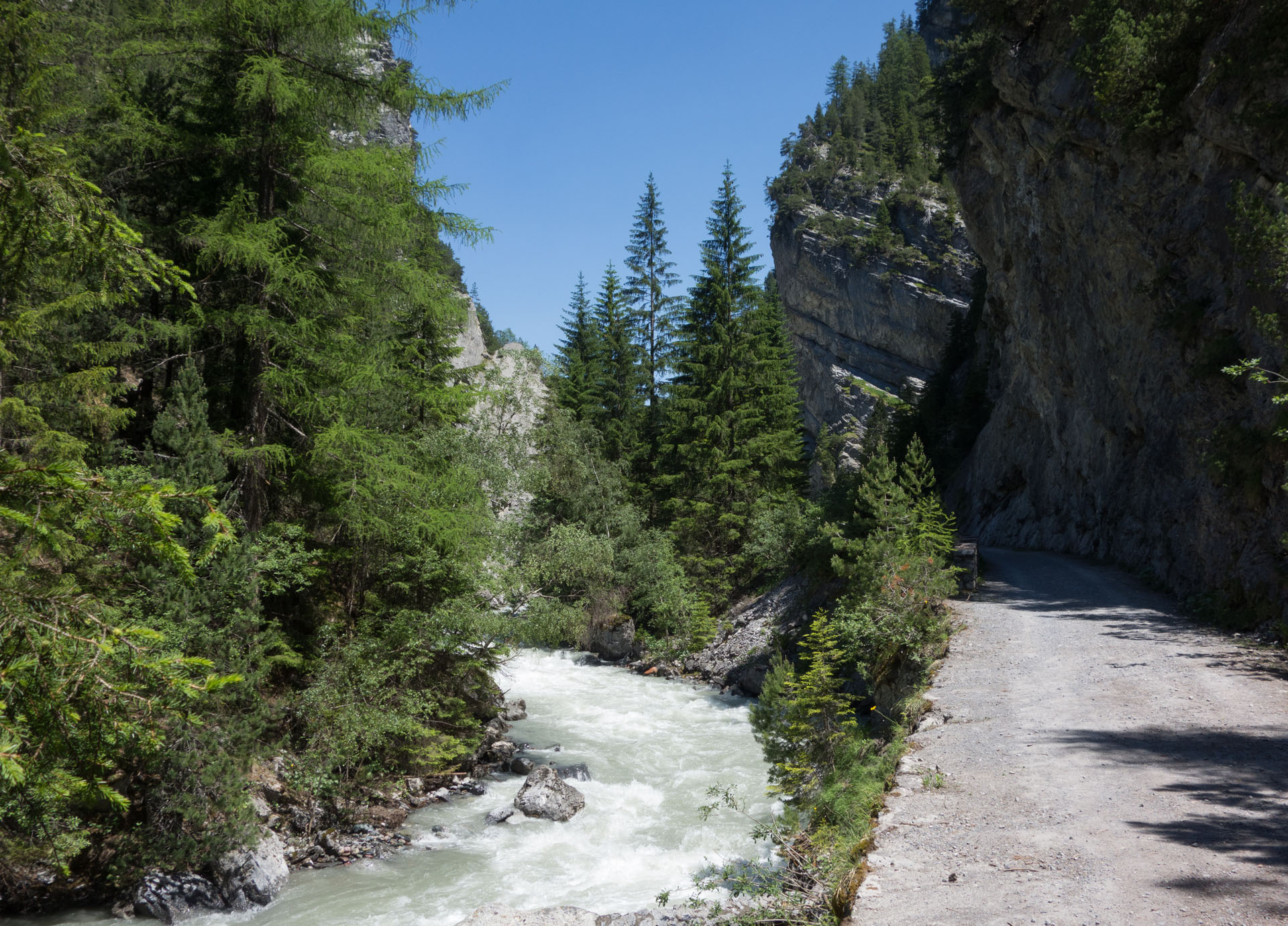 Radfahren Zügenschlucht