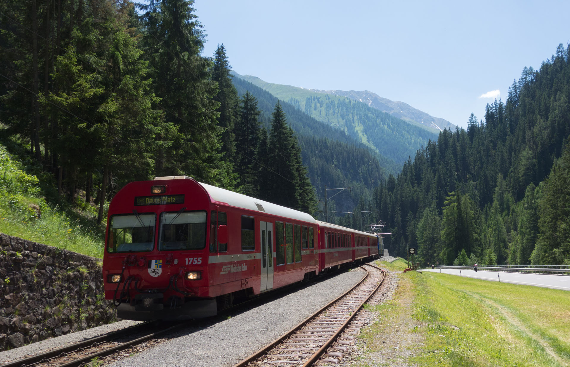 Rhätische Bahn Davos Monstein