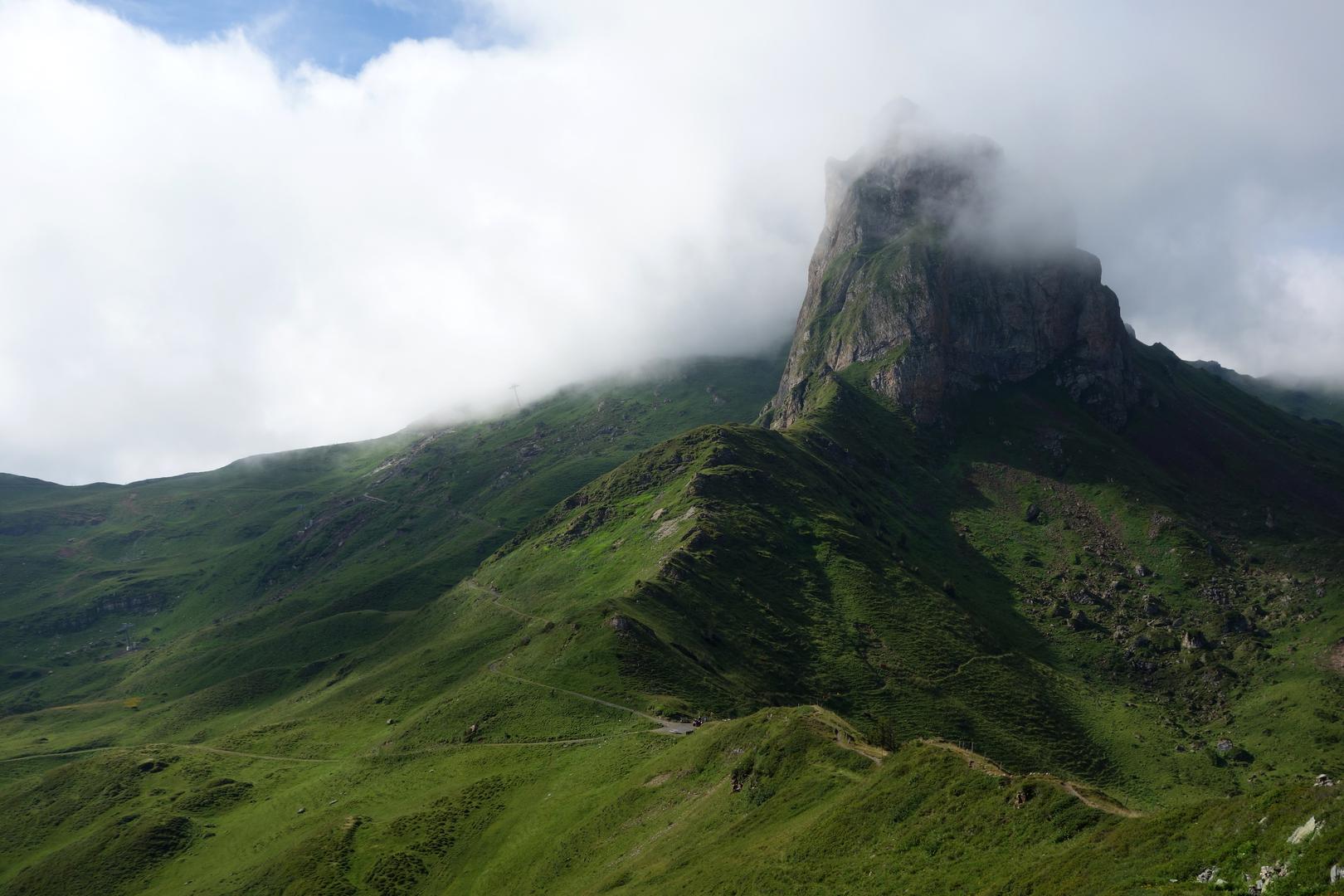 Sächsmoor mit Wolken