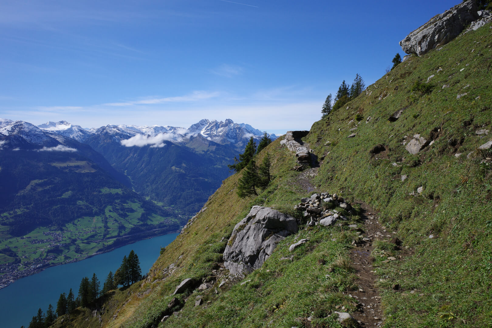 Wanderweg über Walensee