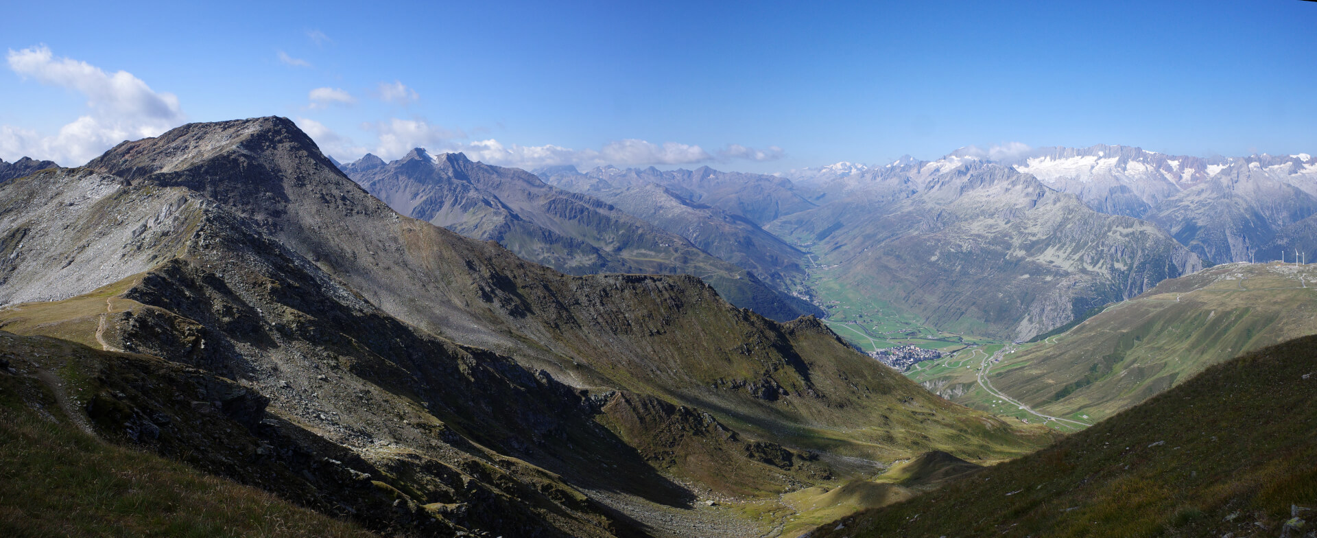 Richtung Furkapass