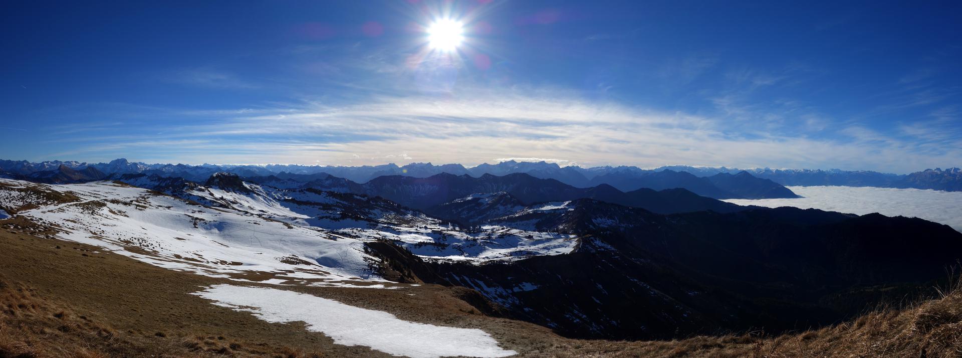 Aussicht Hoher Freschen