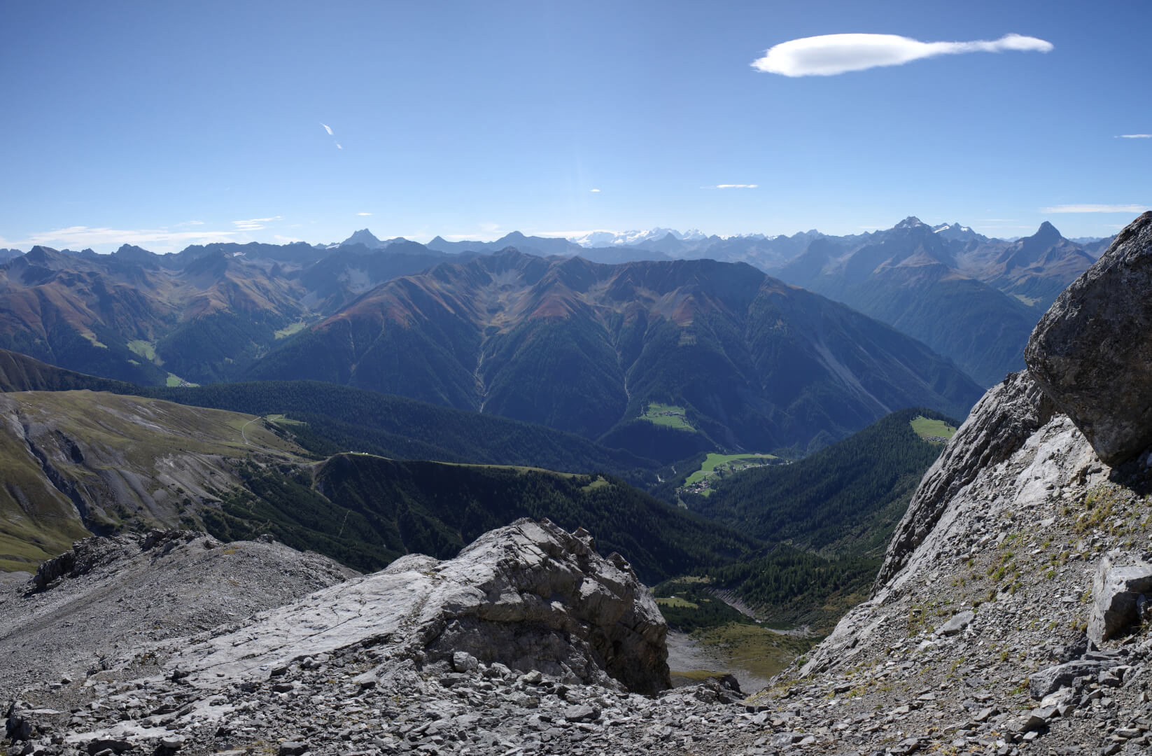 Aussicht Valbellahorn