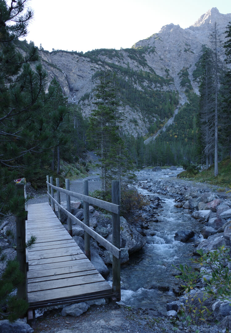 Holzbrücke über Welschtobelbach