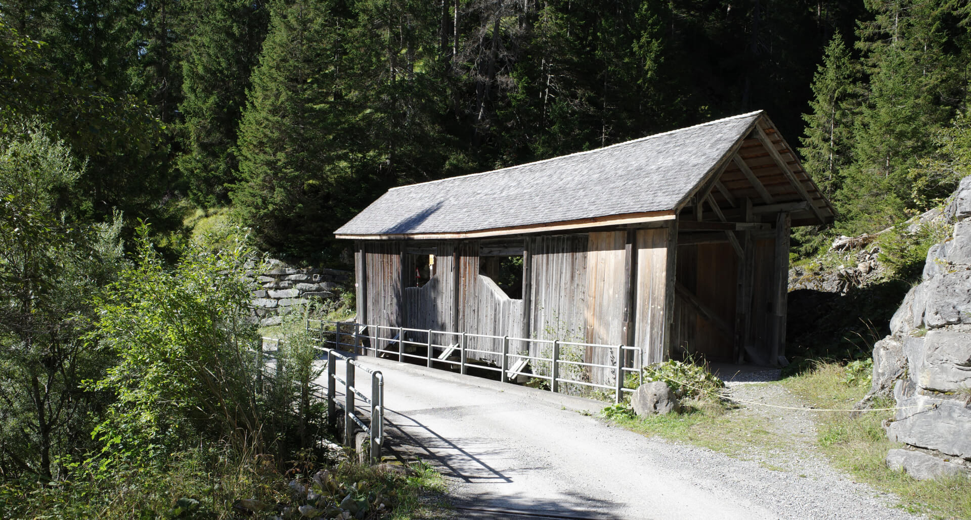 Holzbrücke Sapünersteg