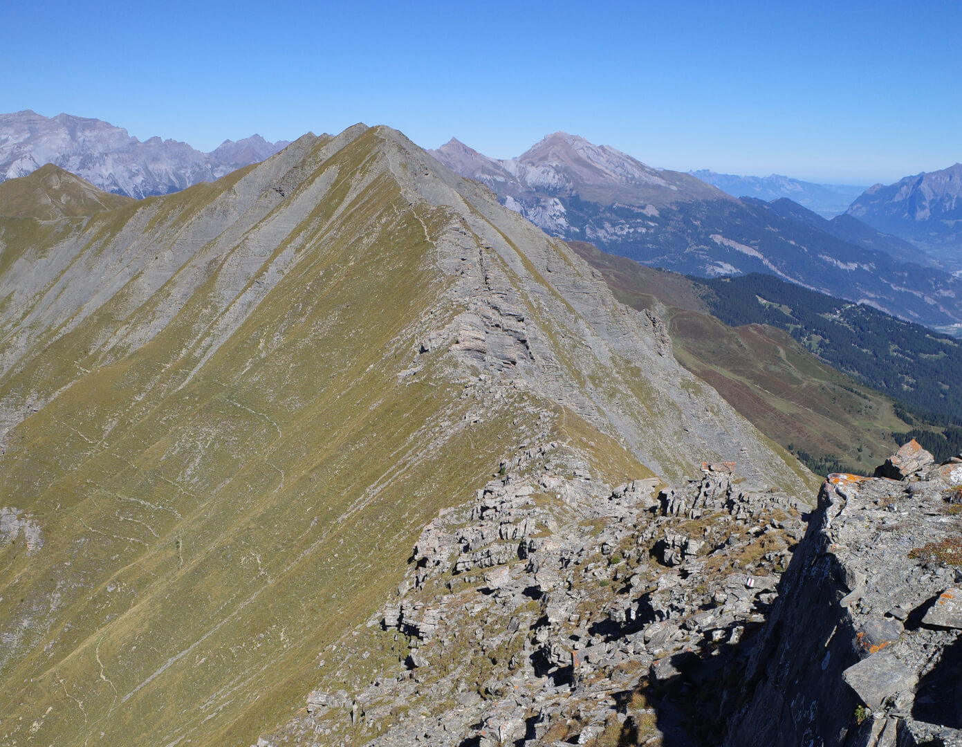 Steiler Weg Stätzerhorn