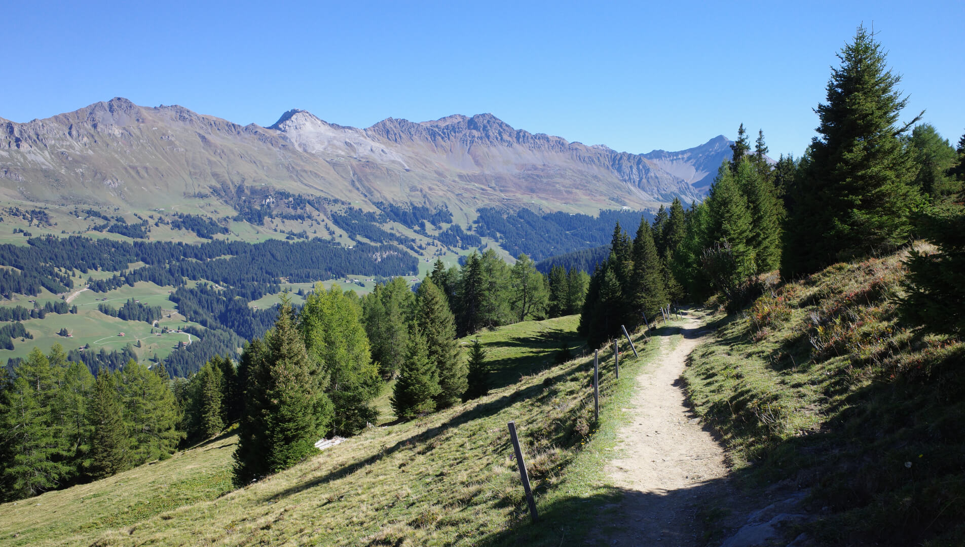 Wanderweg Pradaschier