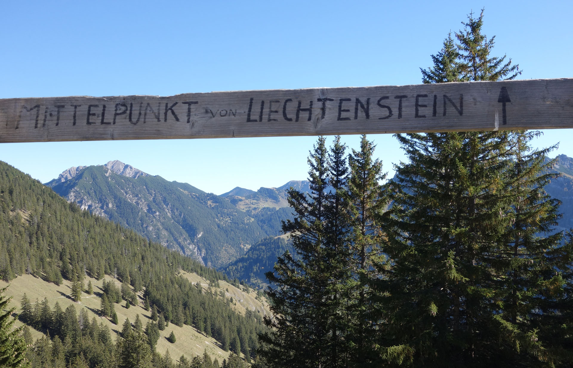 Mittelpunkt von Liechtenstein