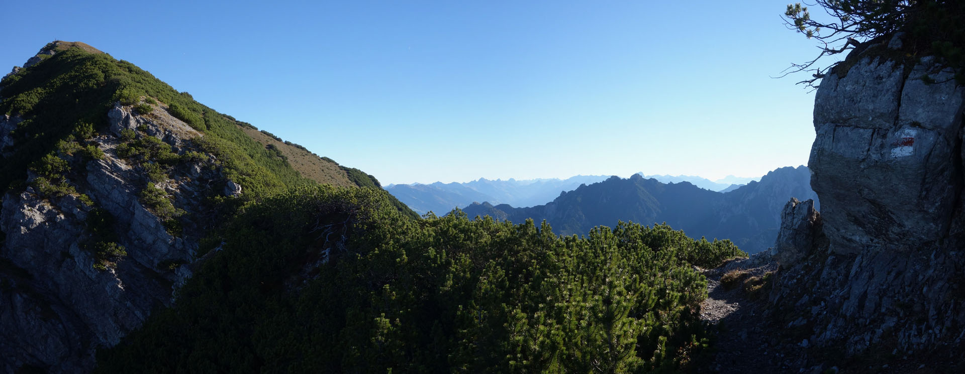 Wanderweg Kuegrat