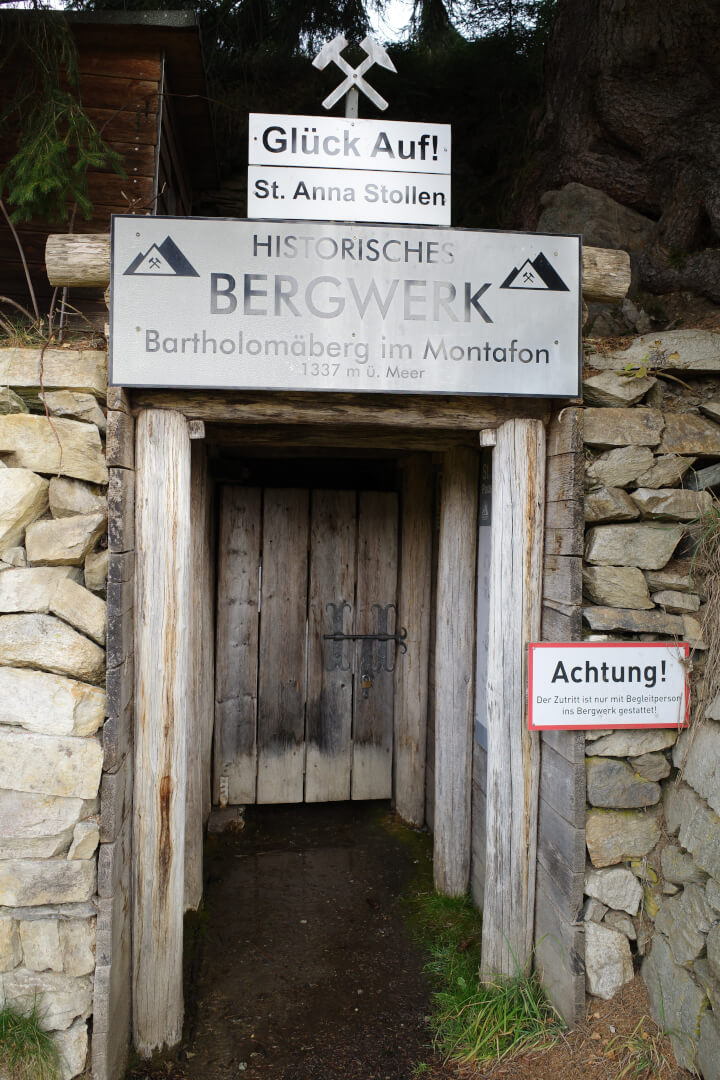 Historisches Bergwerk Bartholomäberg