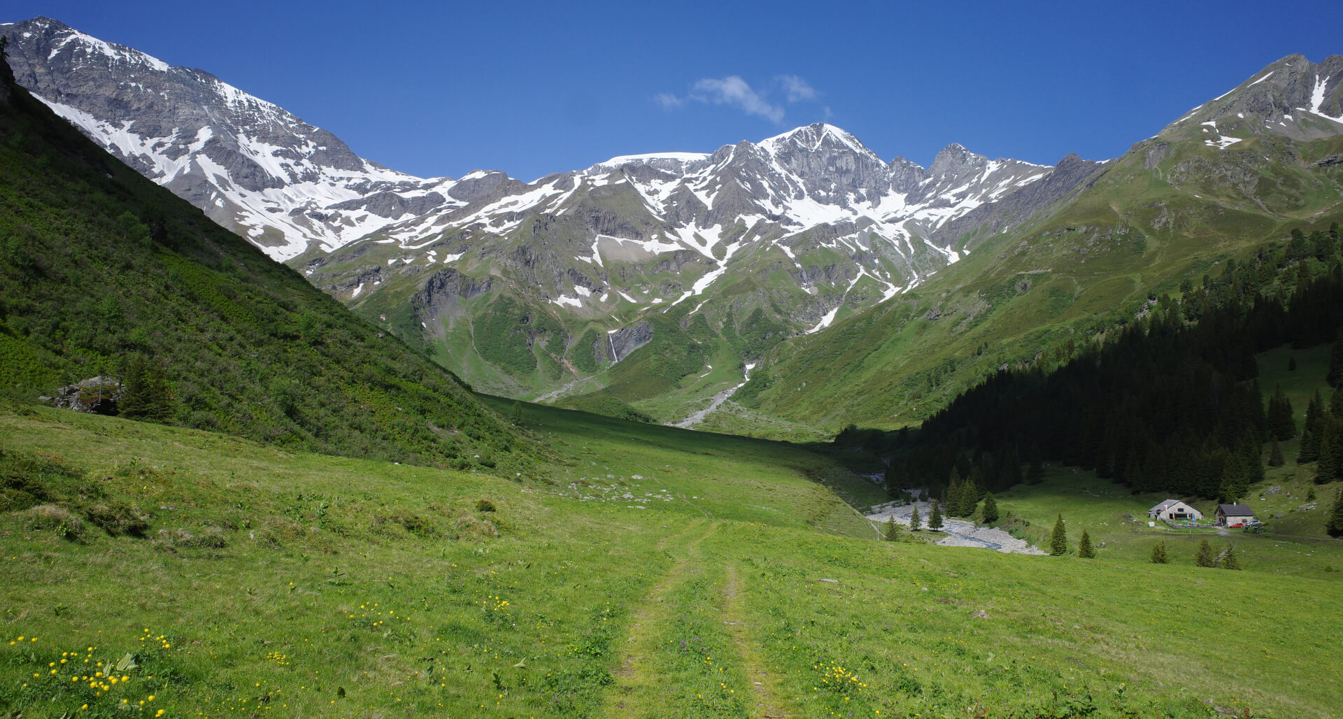 Wanderweg Sardona