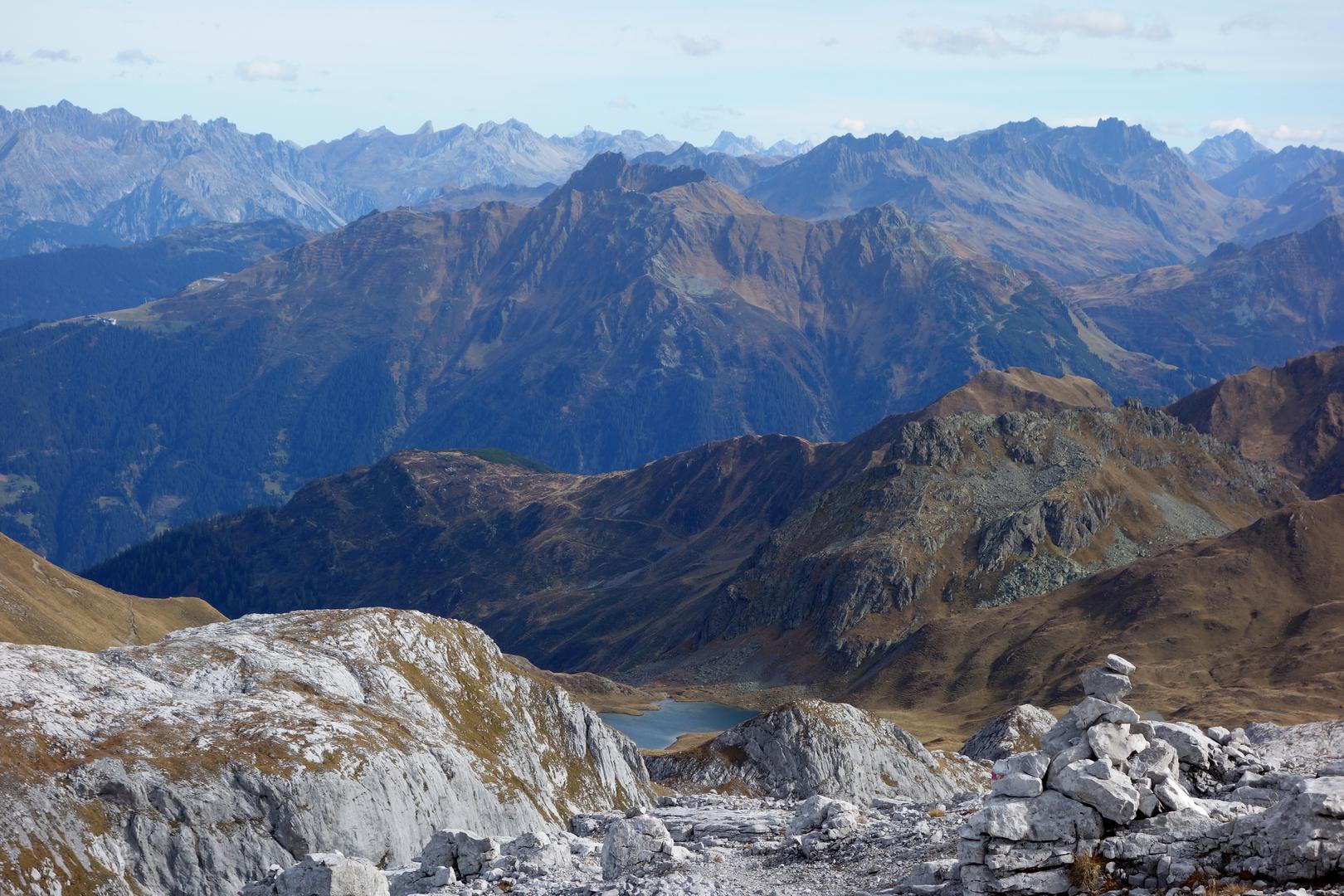 Tilisunasee und Hochjoch