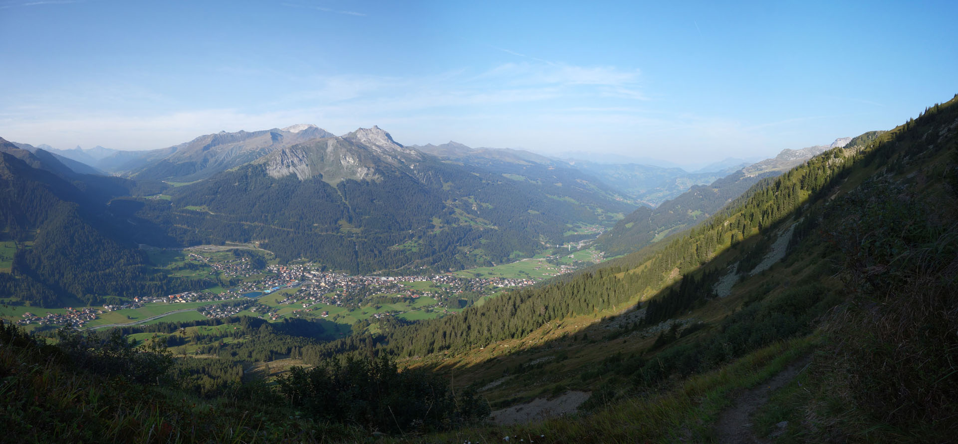 Klosters im Herbst