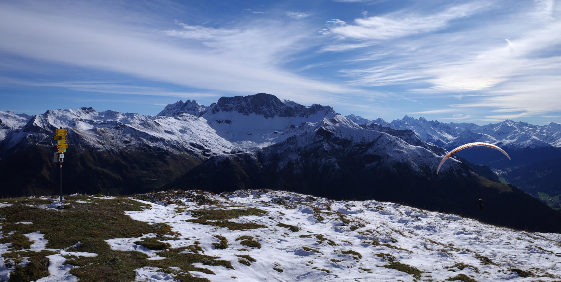 Paragliding und Rätschenhorn