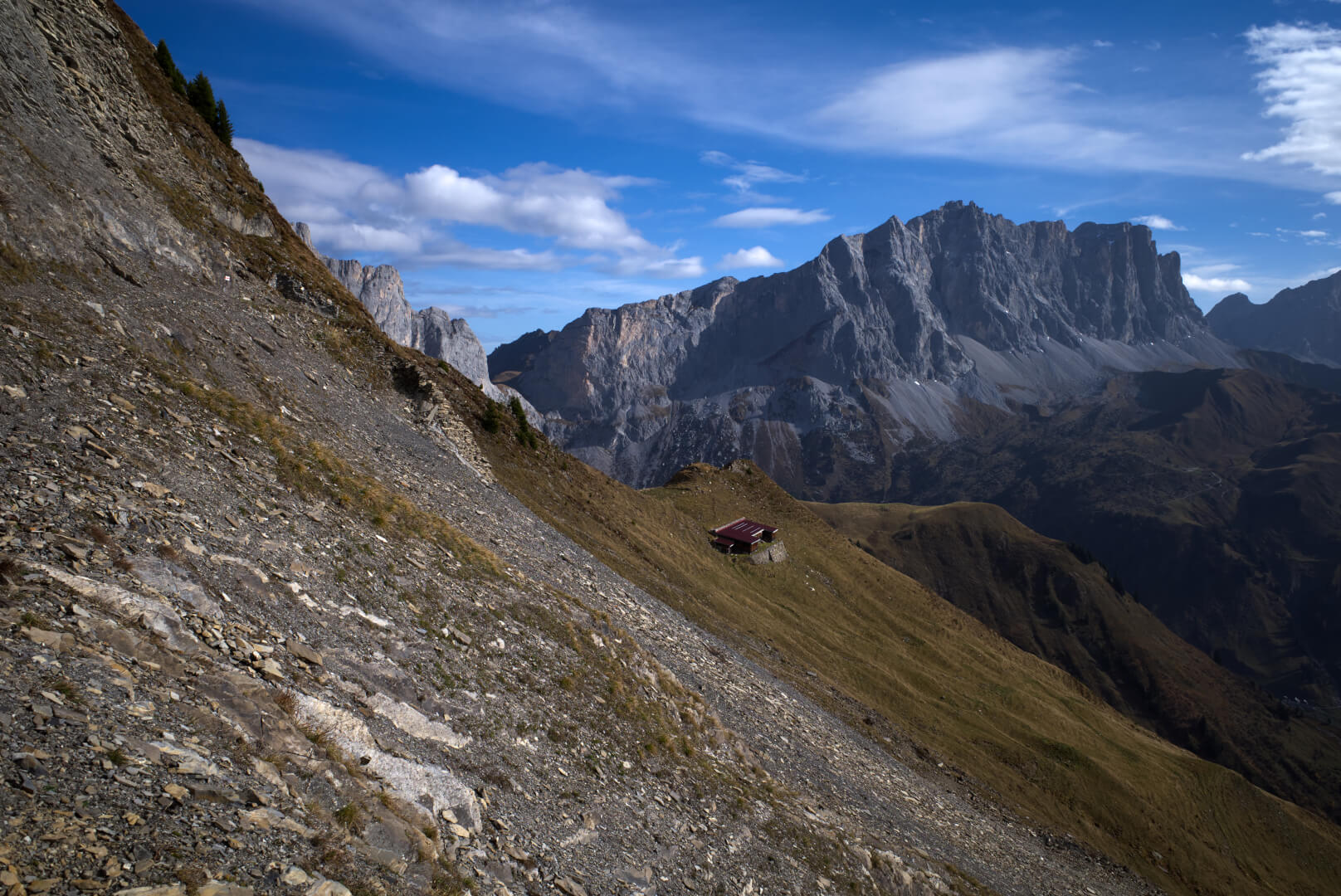 Hütte am Girafürggli