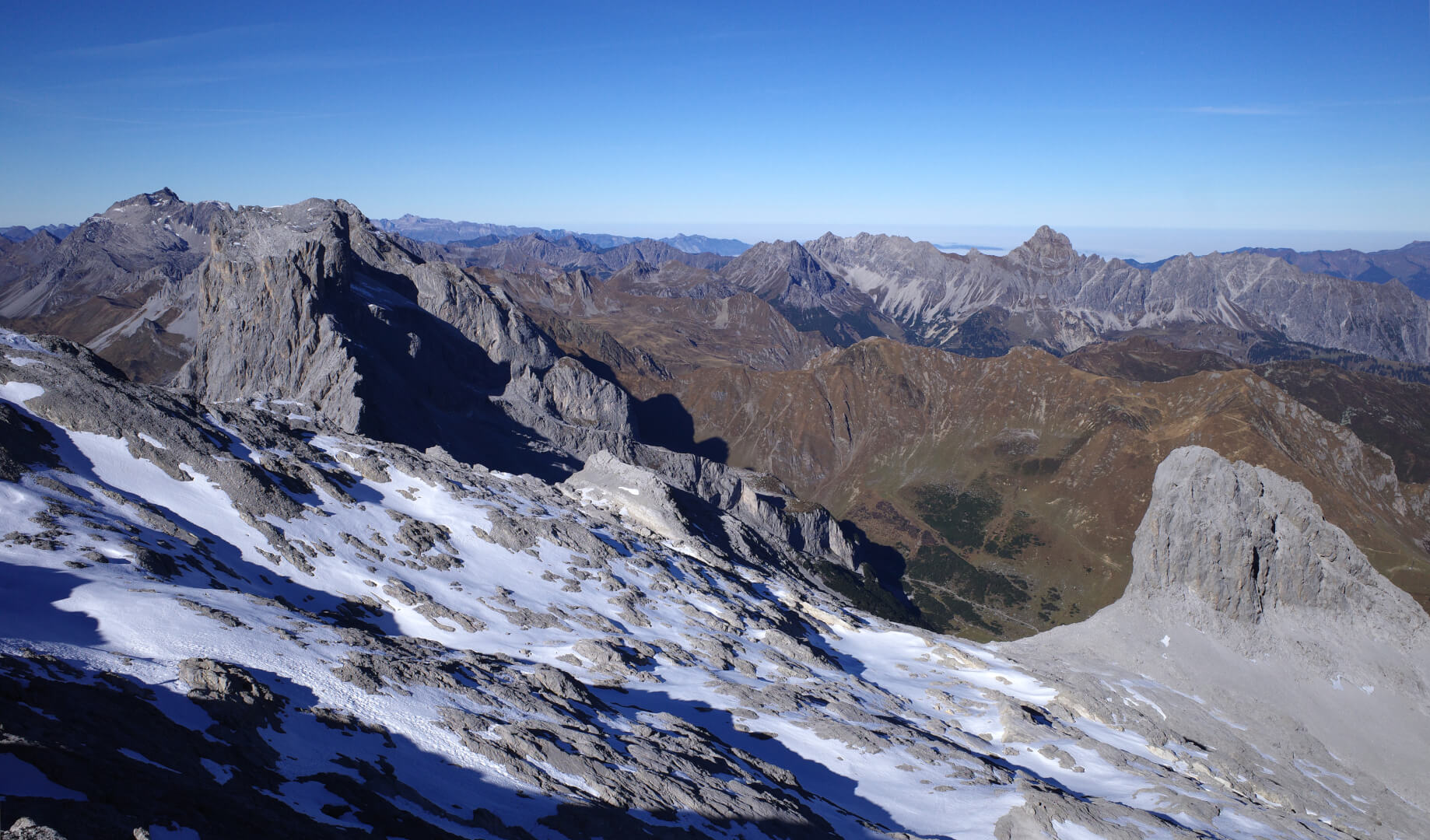 Sicht bis zum Nebelmeer