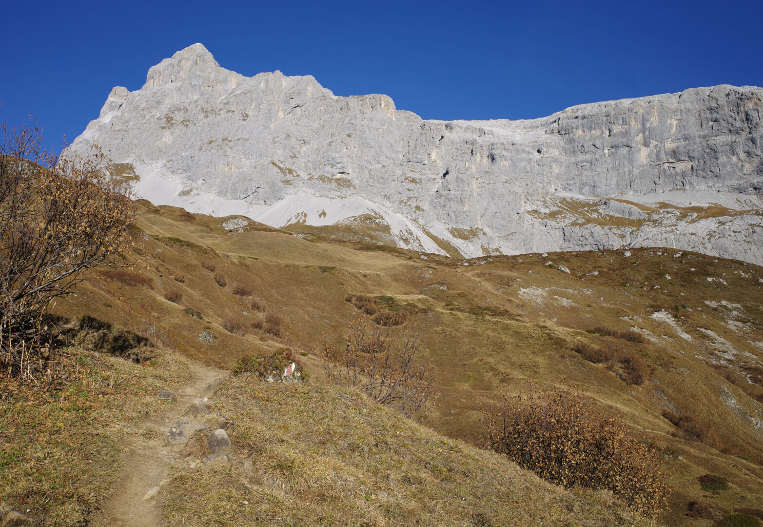 Wanderweg zur Sulzfluh