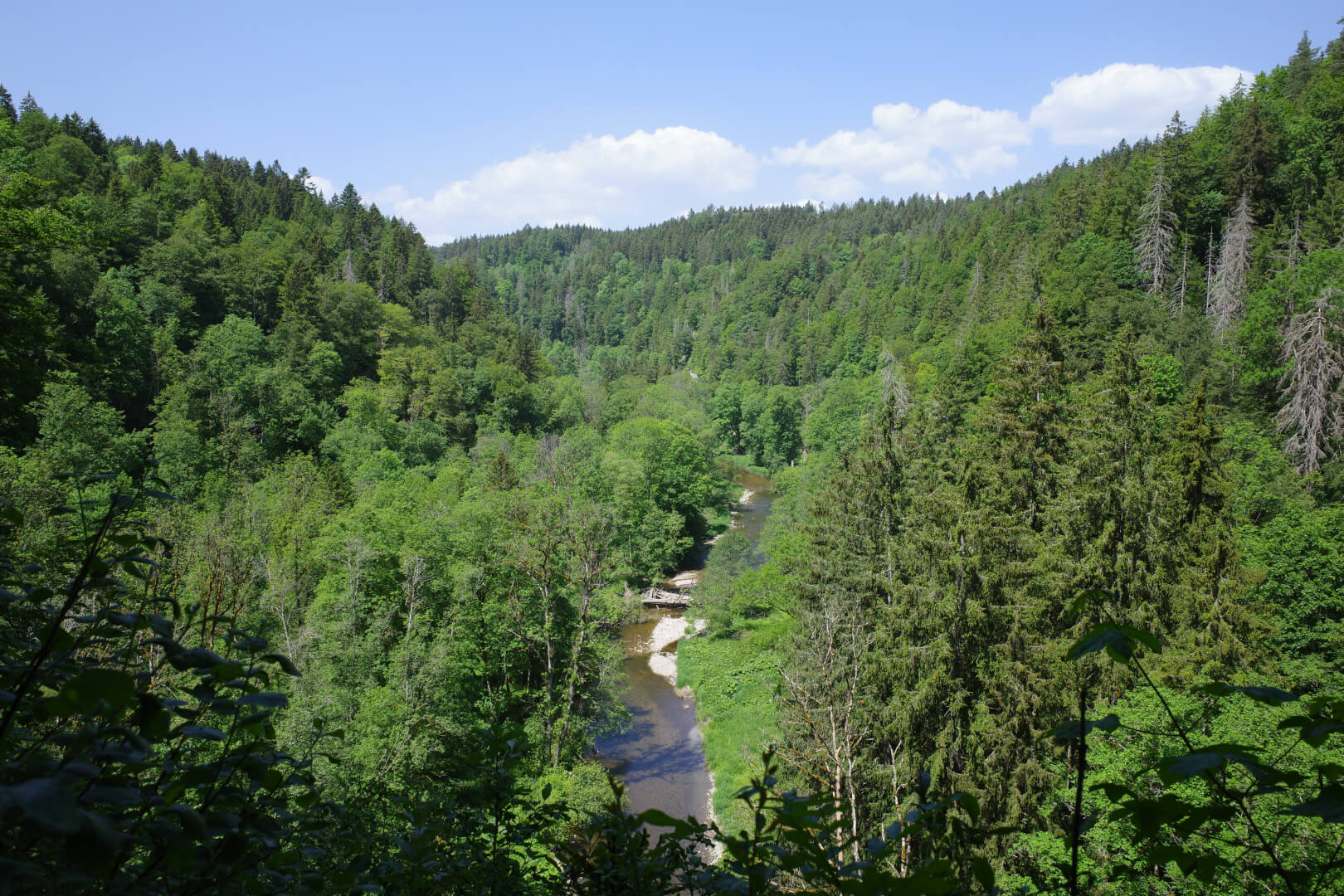 Blick von oben