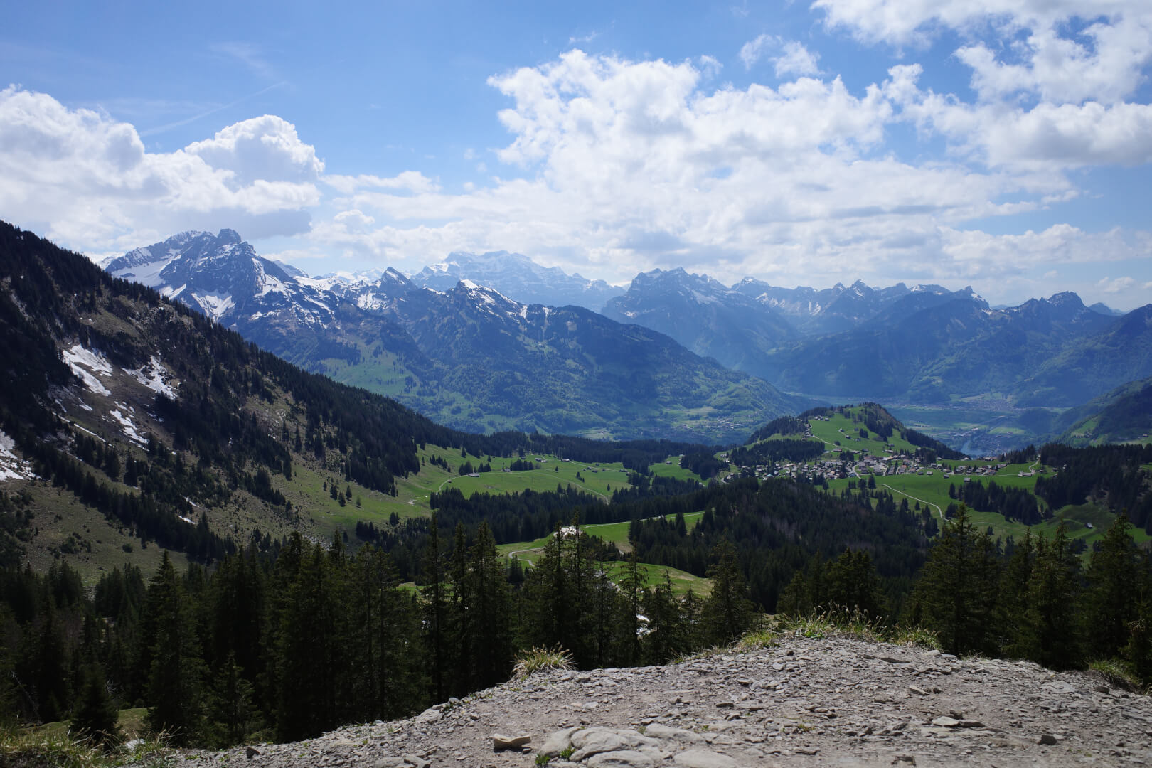 Aussicht Flügenspitz