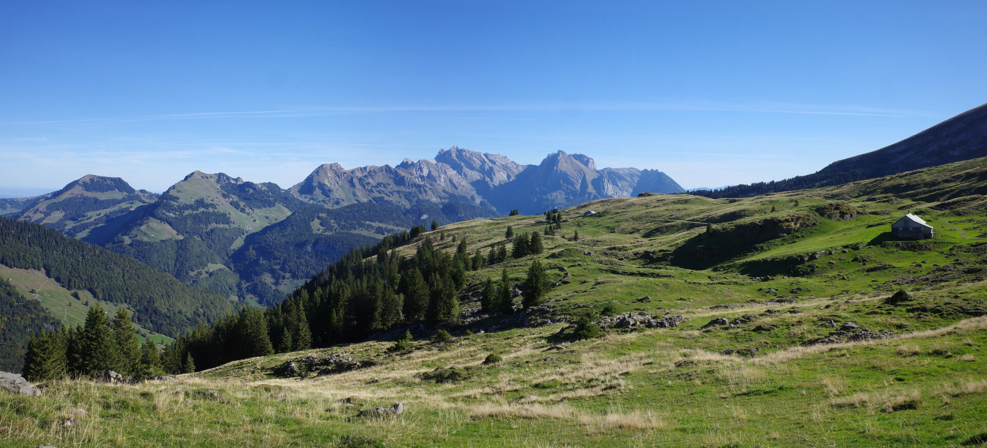 Blick zum Alpstein