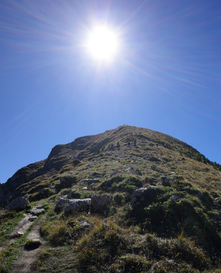 Wanderweg Leistchamm