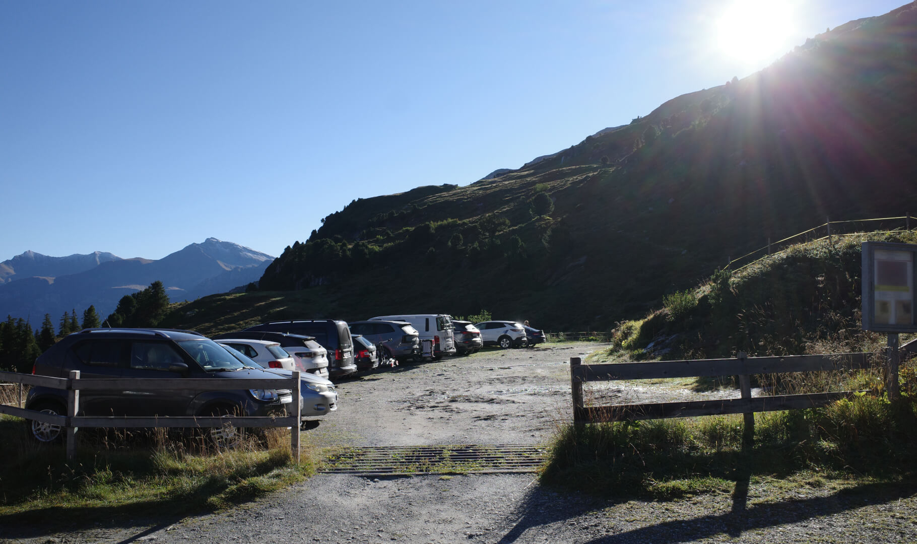 Parkplatz Zervreila