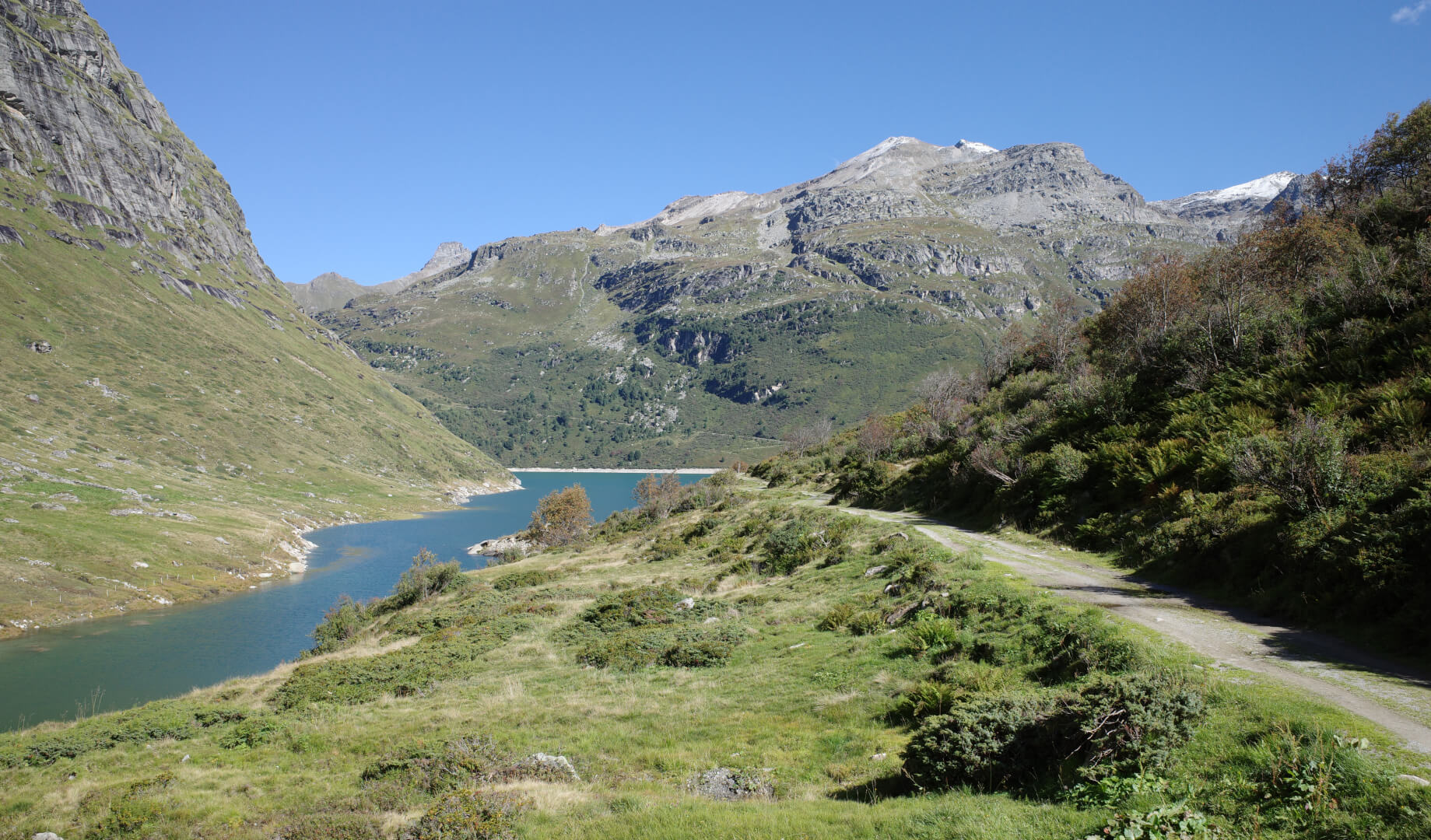 Spazierweg Zervreilasee
