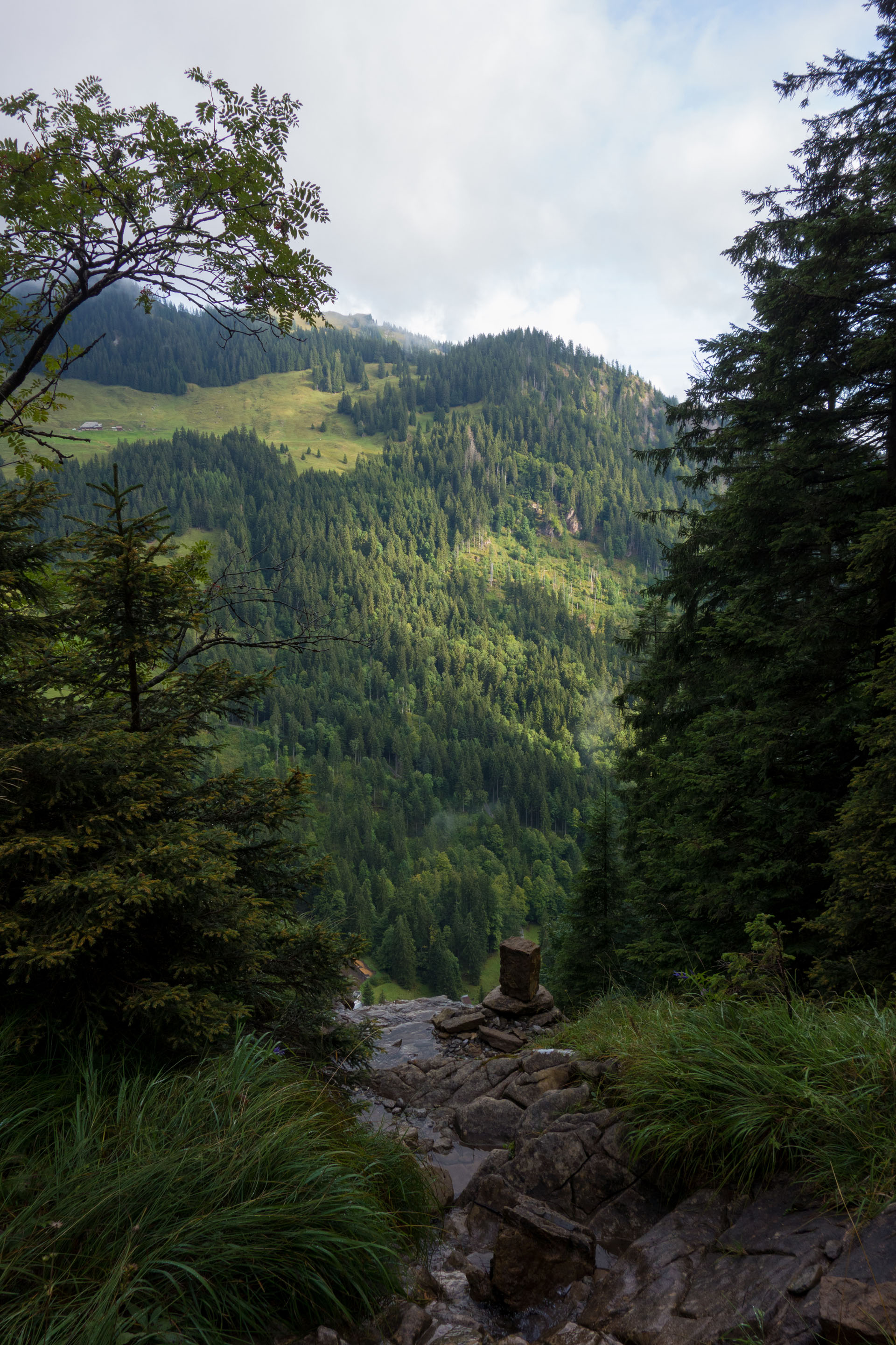 Oberhalb vom Wasserfall