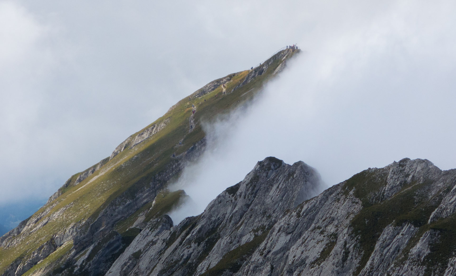 Tomlishorn mit Nebel